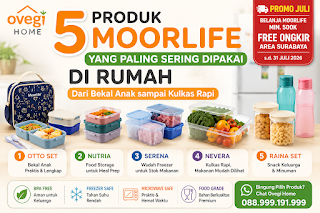 5 Produk Moorlife yang Paling Sering Dipakai di Rumah: Dari Bekal Anak sampai Kulkas Rapi