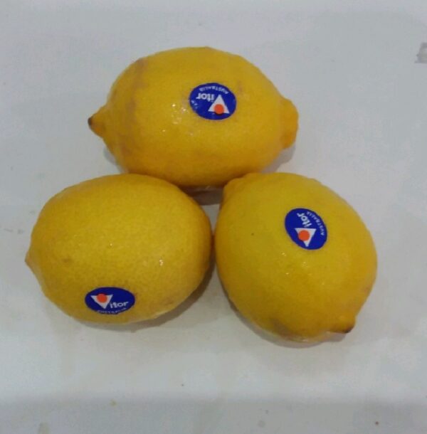 Buah Lemon Impor RRC Segar Kuning Cerah Kaya Vitamin C Ovegi