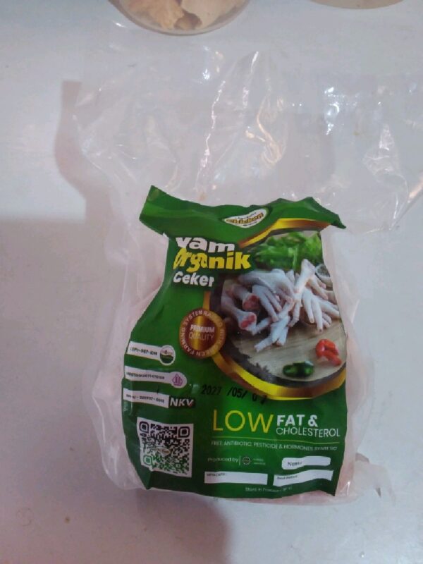 Ayam Organik Ceker 500gr