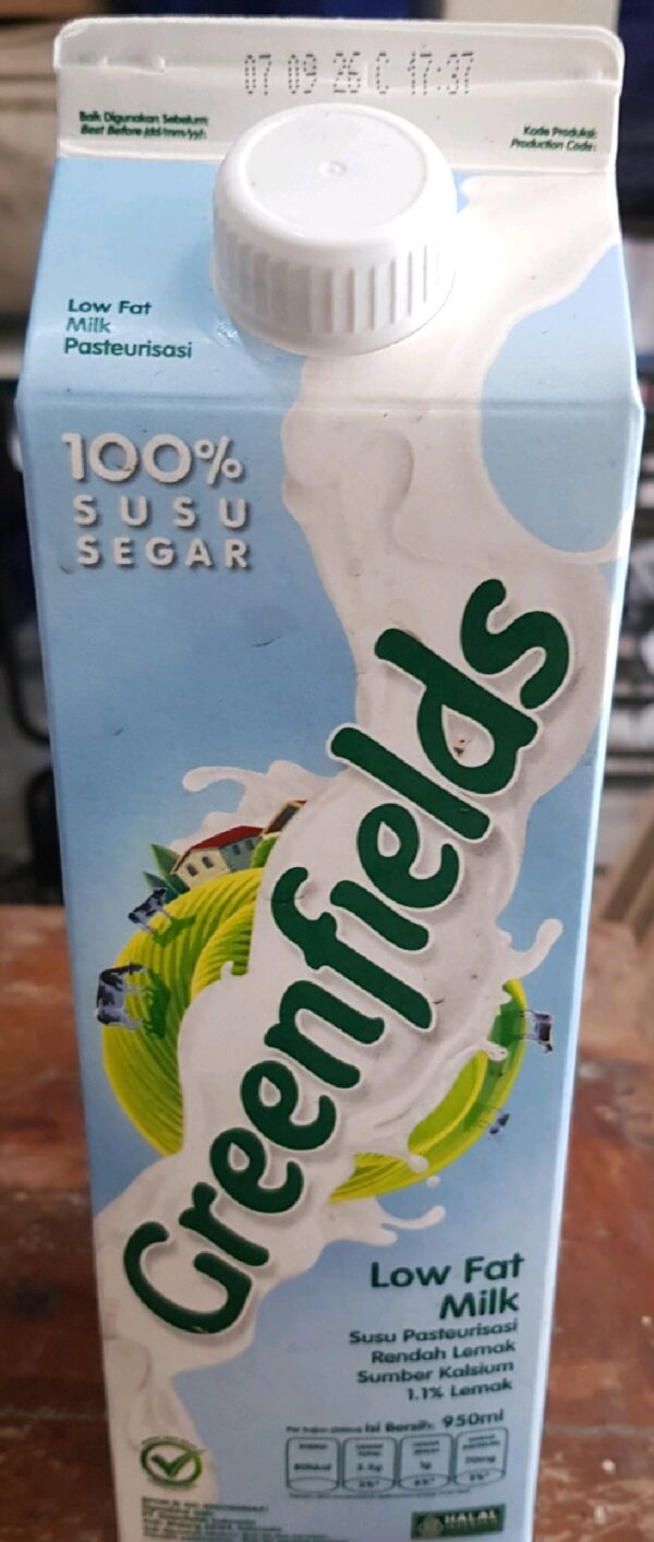 Susu Greenfield Low Fat