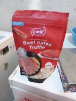 Kemasan Pouch Frozen Food Fourlet Beef Katsu Truffle Premium Ovegi